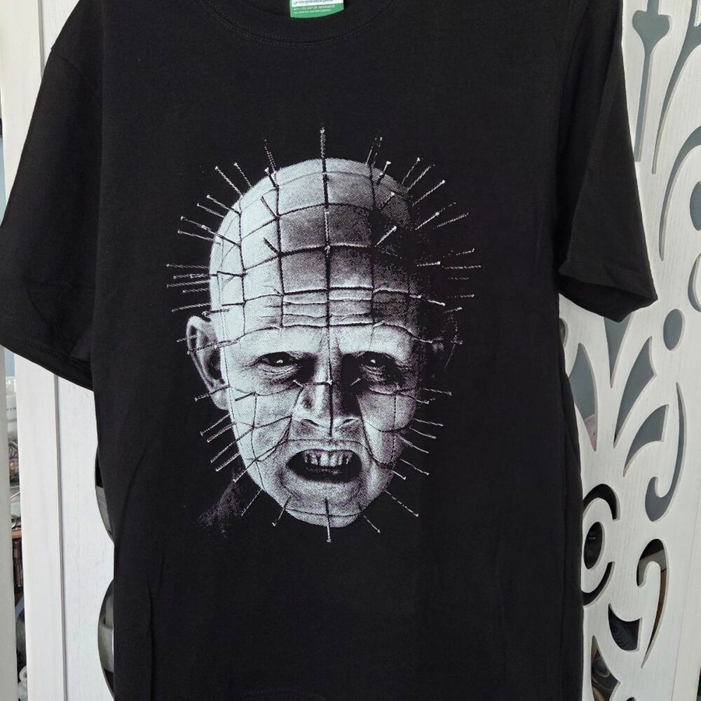 LRG Hellraiser Pinhead Cenobite 1987 Horror Movie Promo Graphic NWOT Size Small